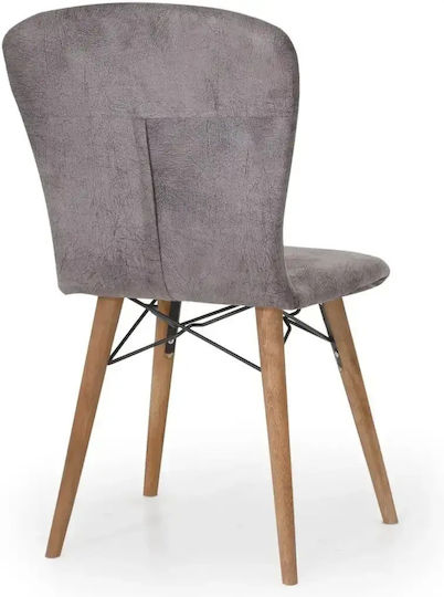 Scaun Sala De Mese Cu Material Textil Verde
