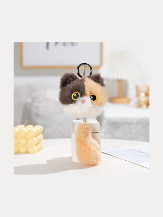 Ключодържател Plushy Опашка – Calico Котка – Hy-gj8001
