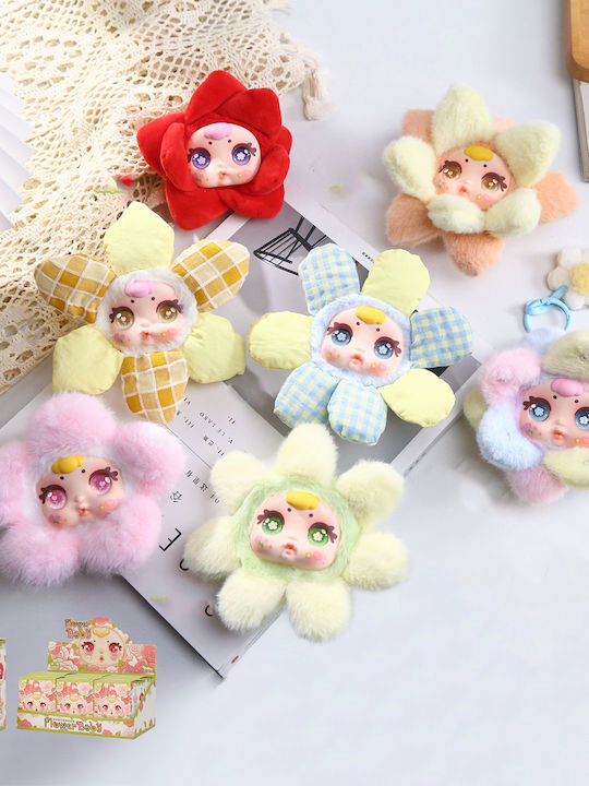 Yoyo Vinyl Series Plushy Висящ Ключодържател Blind Box Цвете Бебе 070-18 Кутия-издание