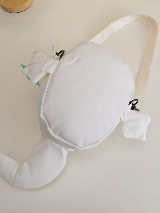 Kids Shoulder Bag White