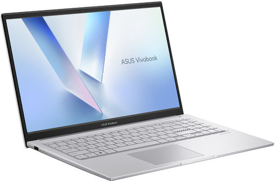 Asus Vivobook 15 X1504MA-BQ055W 15.6" IPS FHD (Core 7-350/16GB/512GB SSD/W11 Home) Cool Silver (GR Keyboard)