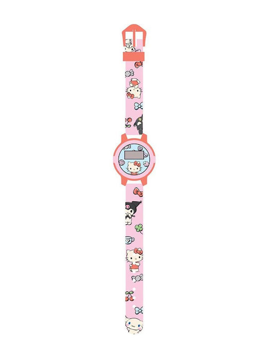 Diakakis Friends Digital Kids Watch Multicolour with Silicone Strap