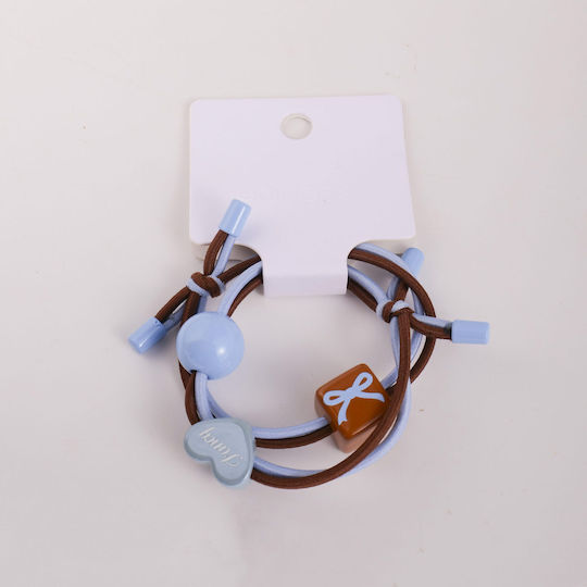 Set of Modern Hair Scrunchies Elastic 2 Pieces