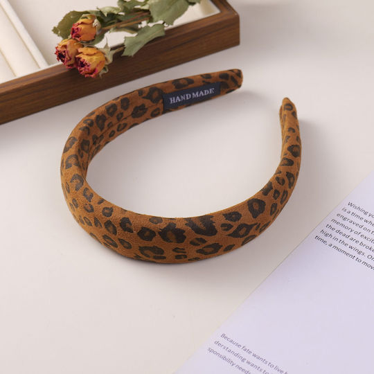 Leopard Print Series Bandă Pentru Cap Maro