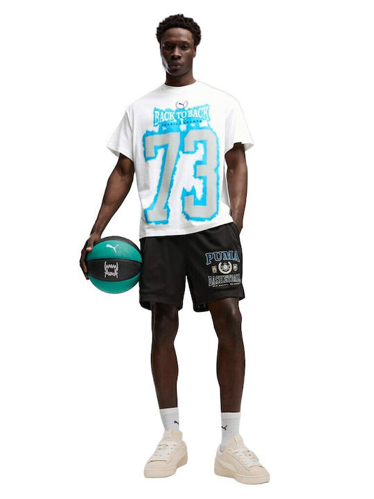 Hoops T-shirt Λευκό
