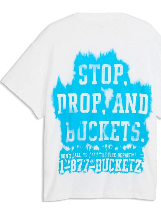 Hoops T-shirt Λευκό