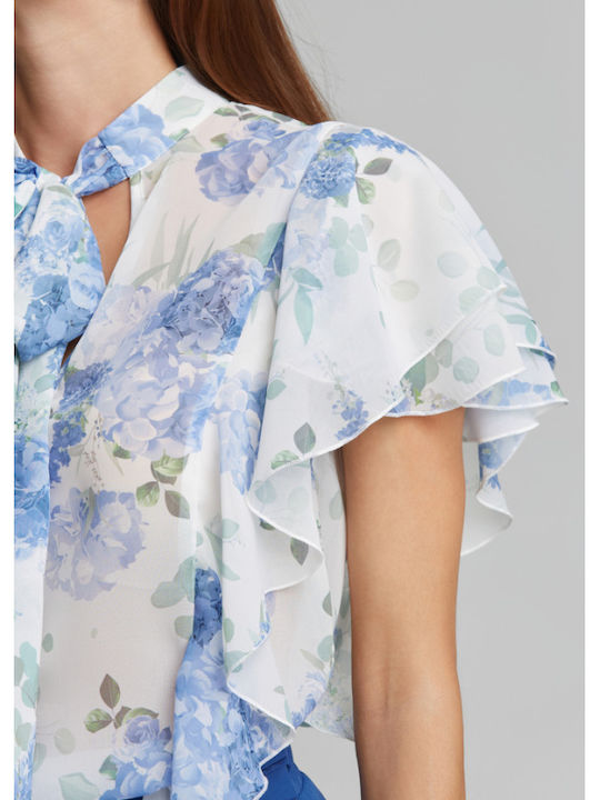 Women's Blue Blouse