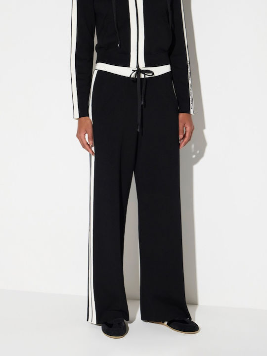 Damen Stoffhose Schwarz