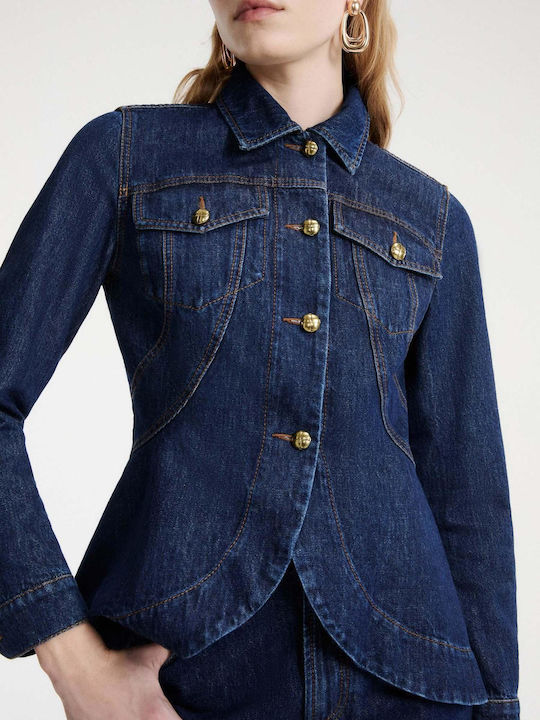 Women's Jean Jacket Washed Denim