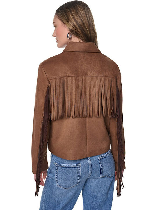 Damenjacke für Winter Braune