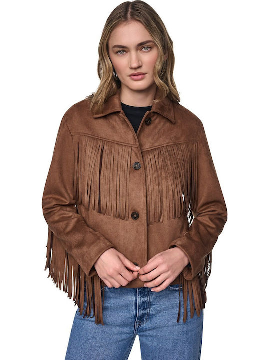 Damenjacke für Winter Braune