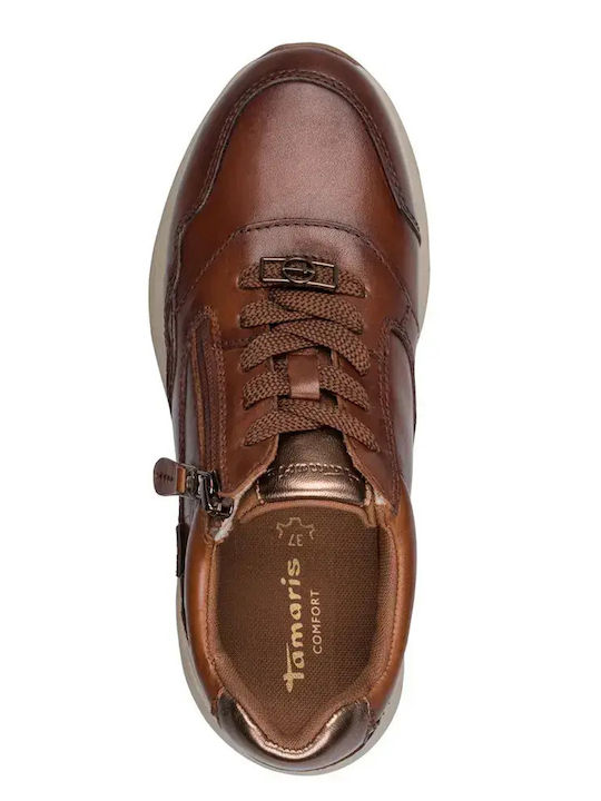 Γυναικεία Sneakers Cognac