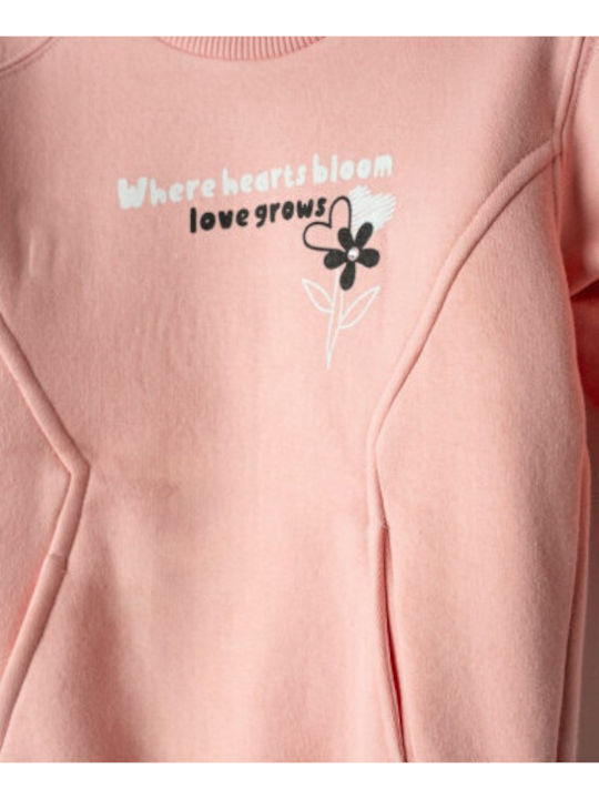 Nek Kids Wear Σετ Φόρμας Ροζ
