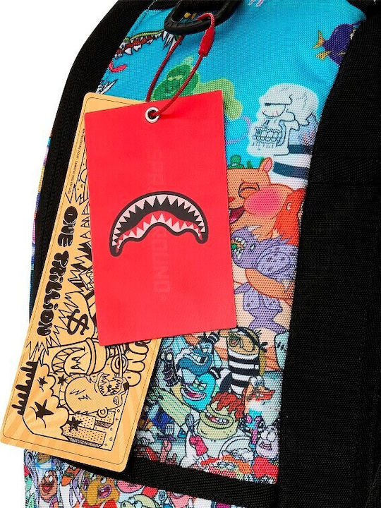 Sprayground School Backpack Junior High-High School Spongebob Crowd DLXSR 29.21 x 15.24 x 45.7cm