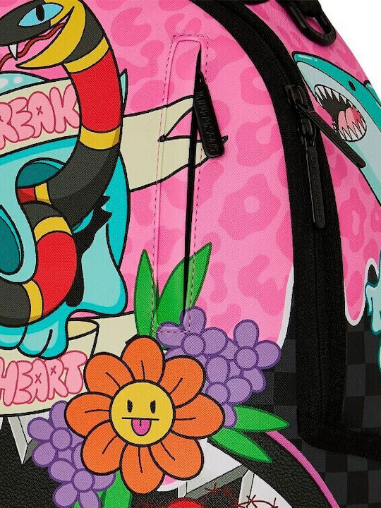 Sprayground School Backpack Junior High - High School Wtf Punk Rock Chick DLXSV 29.21 x 15.24 x 45.7cm