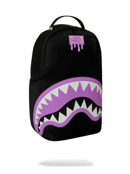 Sprayground Σχολική Τσάντα Πλάτης Γυμνασίου - Λυκείου Shark Central Light Purple DLXS 29.21 x 15.24 x 45.7εκ