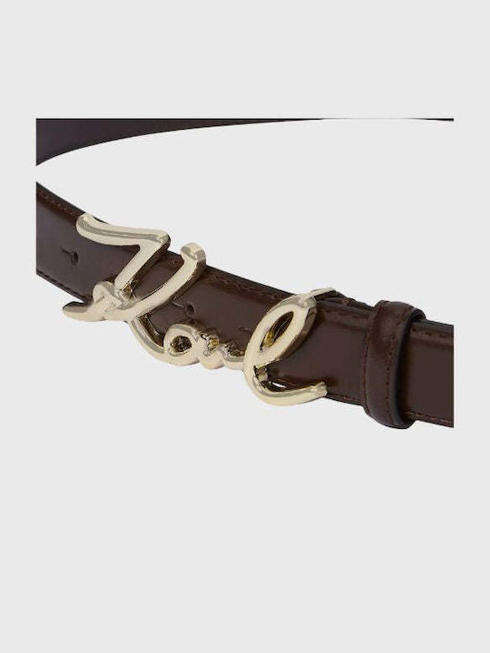 K/signature Leder Damen Gürtel Braune