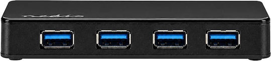 Nedis Hub cu 4 porturi USB 3.2 cu conectare USB-A