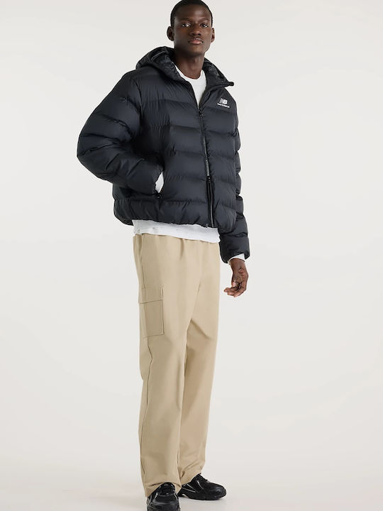 New Balance Μπουφάν Puffer Blk