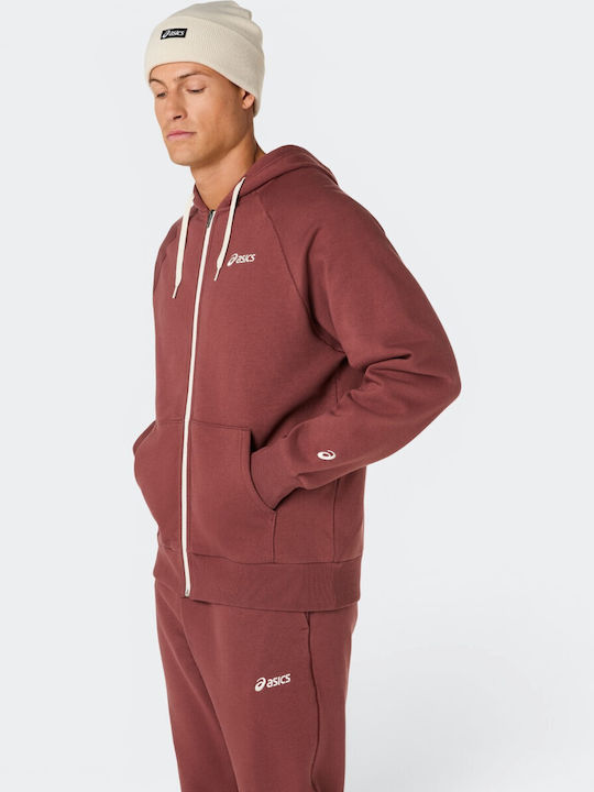 Men's Fleece Jacket Fleece Red