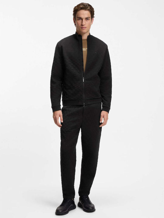 Herren Fleecejacke Schwarz