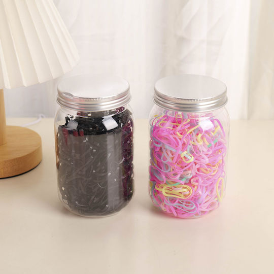 Hair Scrunchies Single Use Large Wide Container