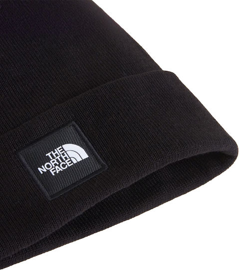 Dock Worker Recycled Beanie Căciulă Pentru Bărbați Tricotată în Culoare Neagră