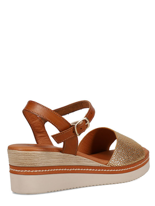 Sommer Damenplattformen Beige