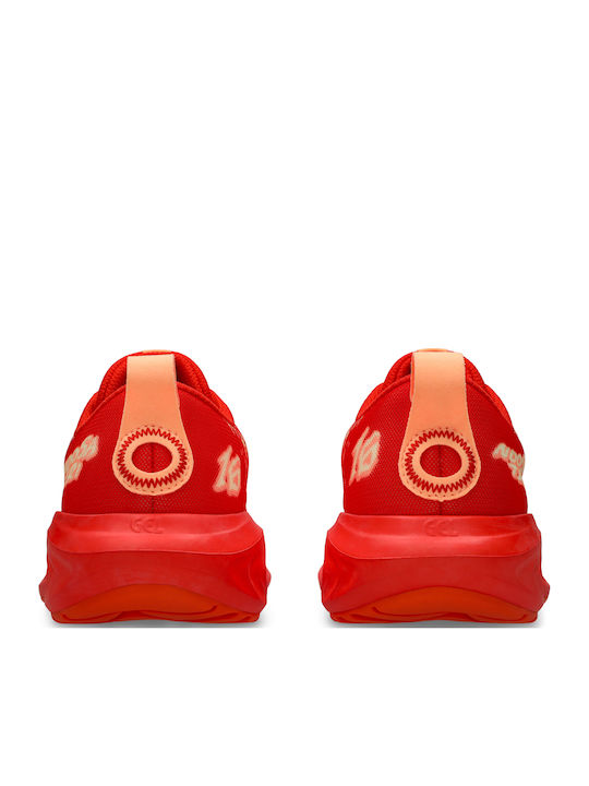 ASICS Gel-Noosa Kids Sports Shoes Running with Laces Orange