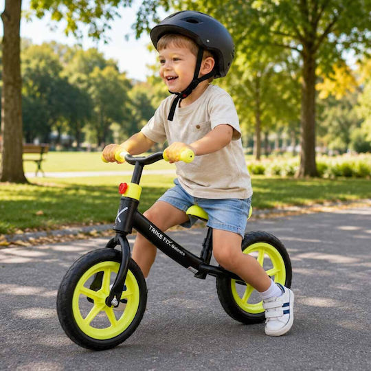ikonka Children's Balance Bike Black