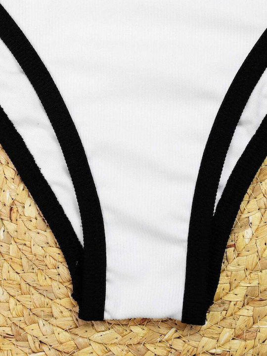 One Piece Swimsuit White