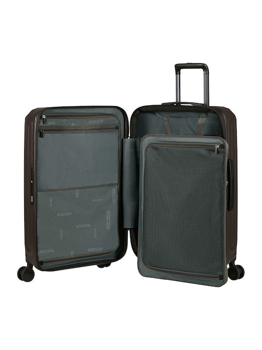 Samsonite Spinner Valiză de călătorie Medie Dură Maro Înălțime 69 cm