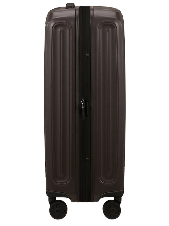 Samsonite Spinner Valiză de călătorie Medie Dură Maro Înălțime 69 cm