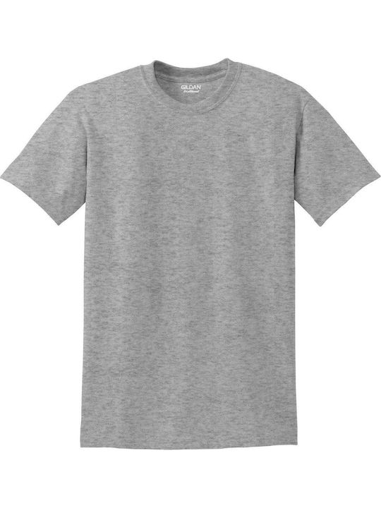 Gildan Dryblend Ανδρικό Διαφημιστικό T-shirt Κοντομάνικο Sport Grey
