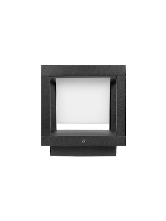 GloboStar Outdoor Small Post LED Floor Lamp 10W With Warm White Light IP65 White