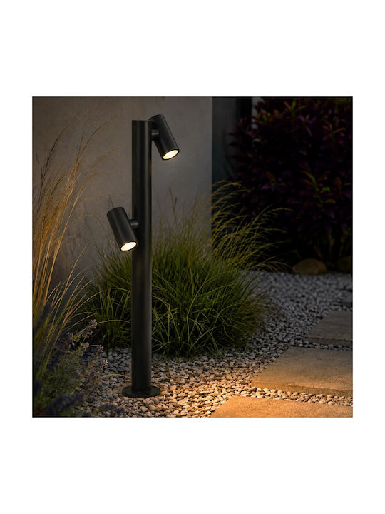 GloboStar Outdoor Small Post LED Floor Lamp 24W With Warm White Light IP65 White