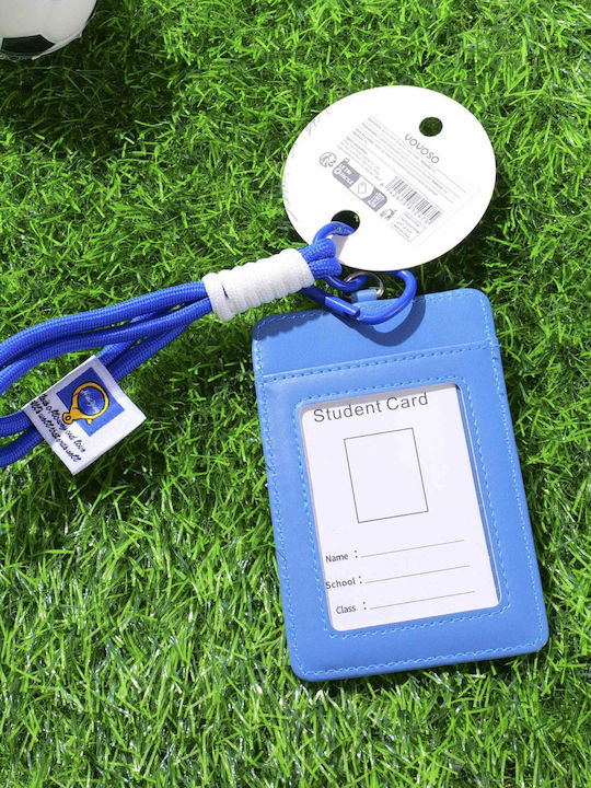 Soccer Card Holder Short Strap PU