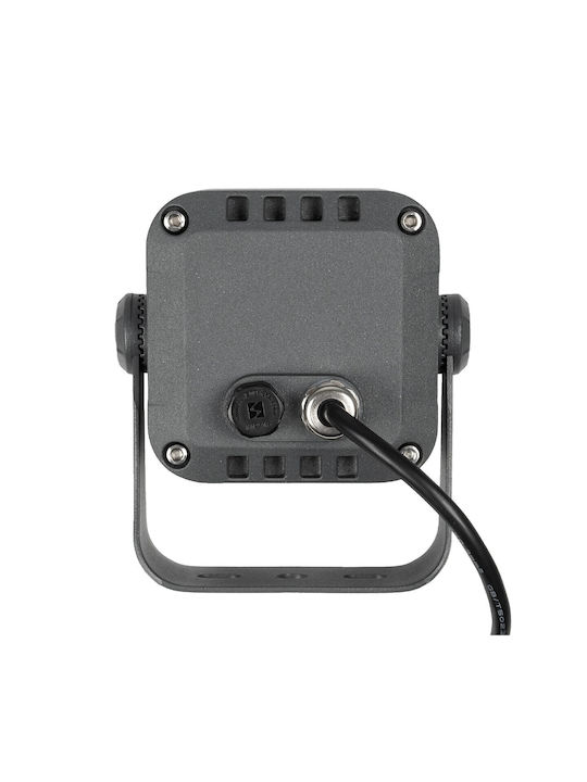 GloboStar Σποτ Δαπέδου LED 8W με Θερμό Λευκό Φως IP65 Λευκό