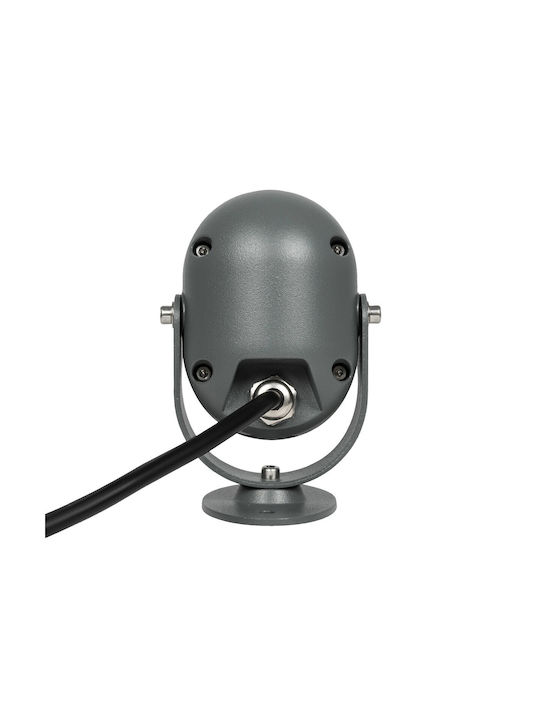 GloboStar Spot De Podea LED 4W Cu Lumină Alb Cald IP65 Alb