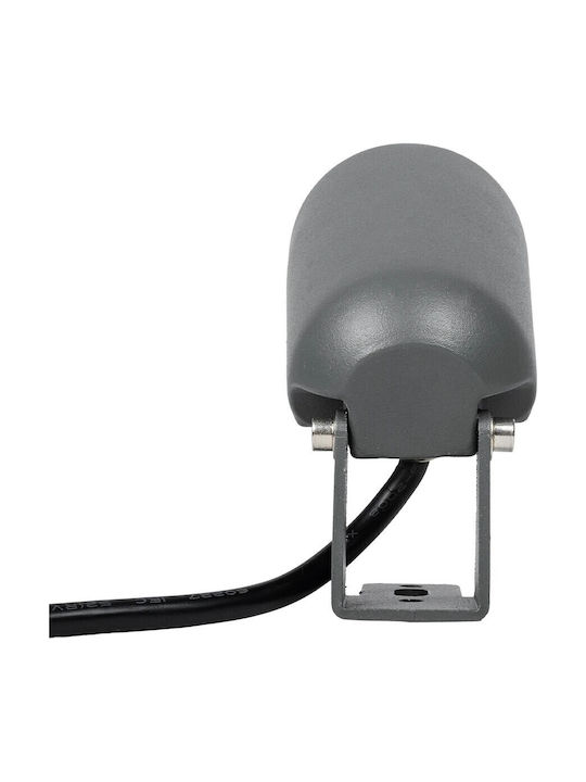 GloboStar Στεγανό Φωτιστικό Led Καρφωτό Θερμό Λευκό GLB-103-0026