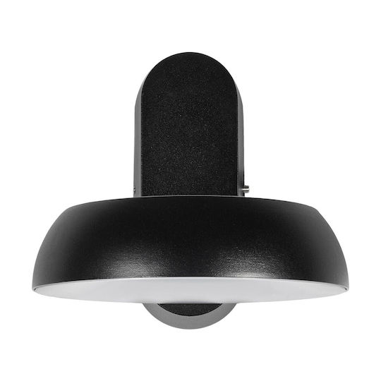 GloboStar Wandmontiertes Außenleuchte LED IP65 12W mit Warmweißem Licht 16x20x15cm
