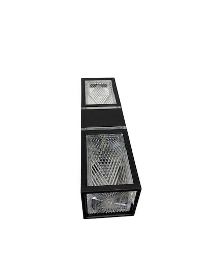 Epiplo-Fos Wall-Mounted Outdoor Light E27 9x15.5x34cm