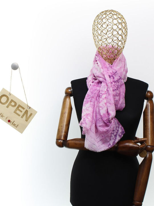 ButicCochet Women's Fuchsia Shawl