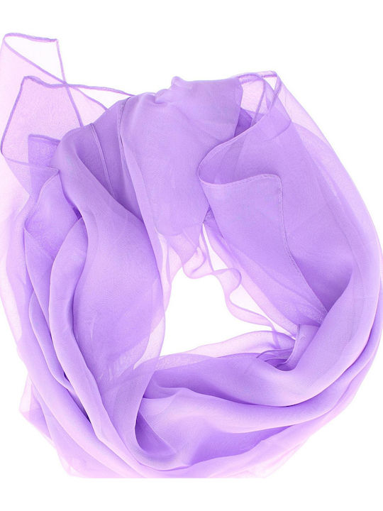 ButicCochet Women's Silk Shawl Purple