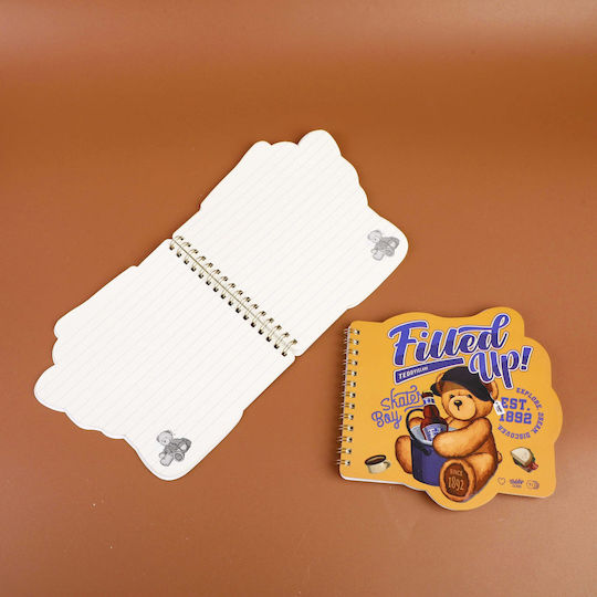 Teddy Island Notebook A6 (Miscellaneous Designs/Colors)