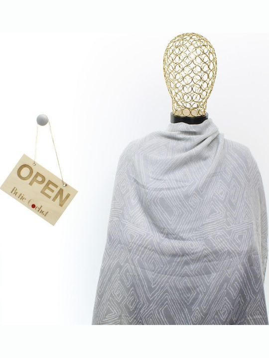 ButicCochet Women's Grey Shawl