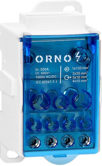 Orno Stromverteilungsblock OR-LZ-8207/500