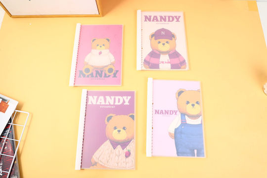 Cute Bear Spiral Notebook B5