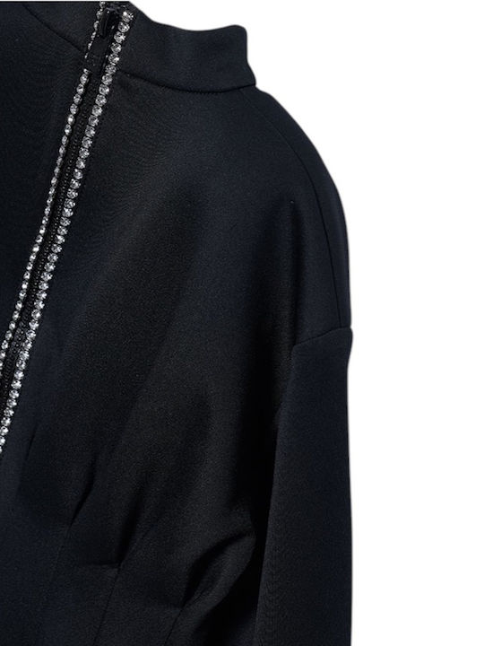 Kinderkleid Langärmelig Schwarz