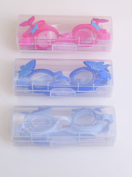 Kids Multicolour Swimming Goggles